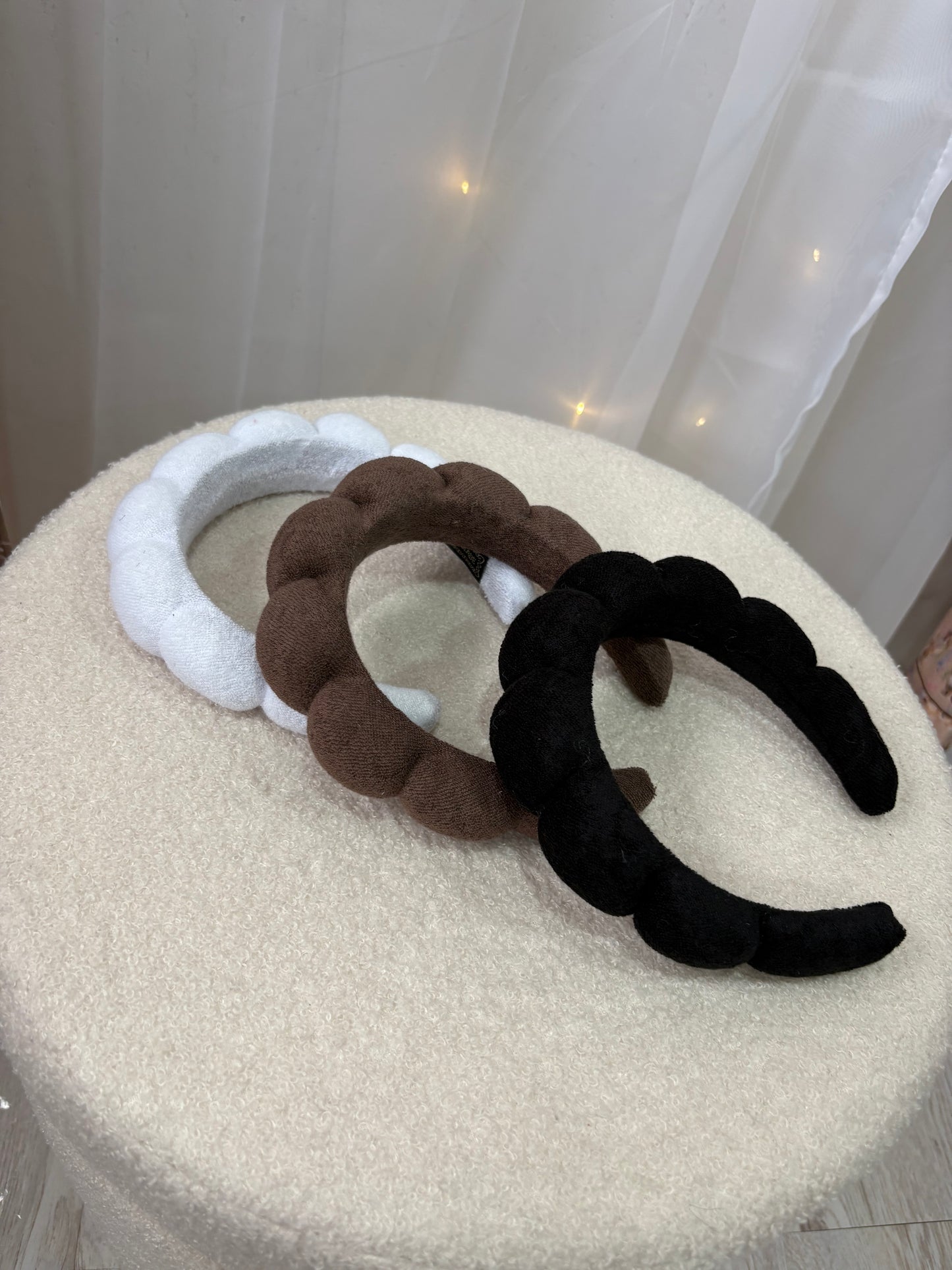 Cosy Club 3 Pack of Headbands Brown,Beige & Sand