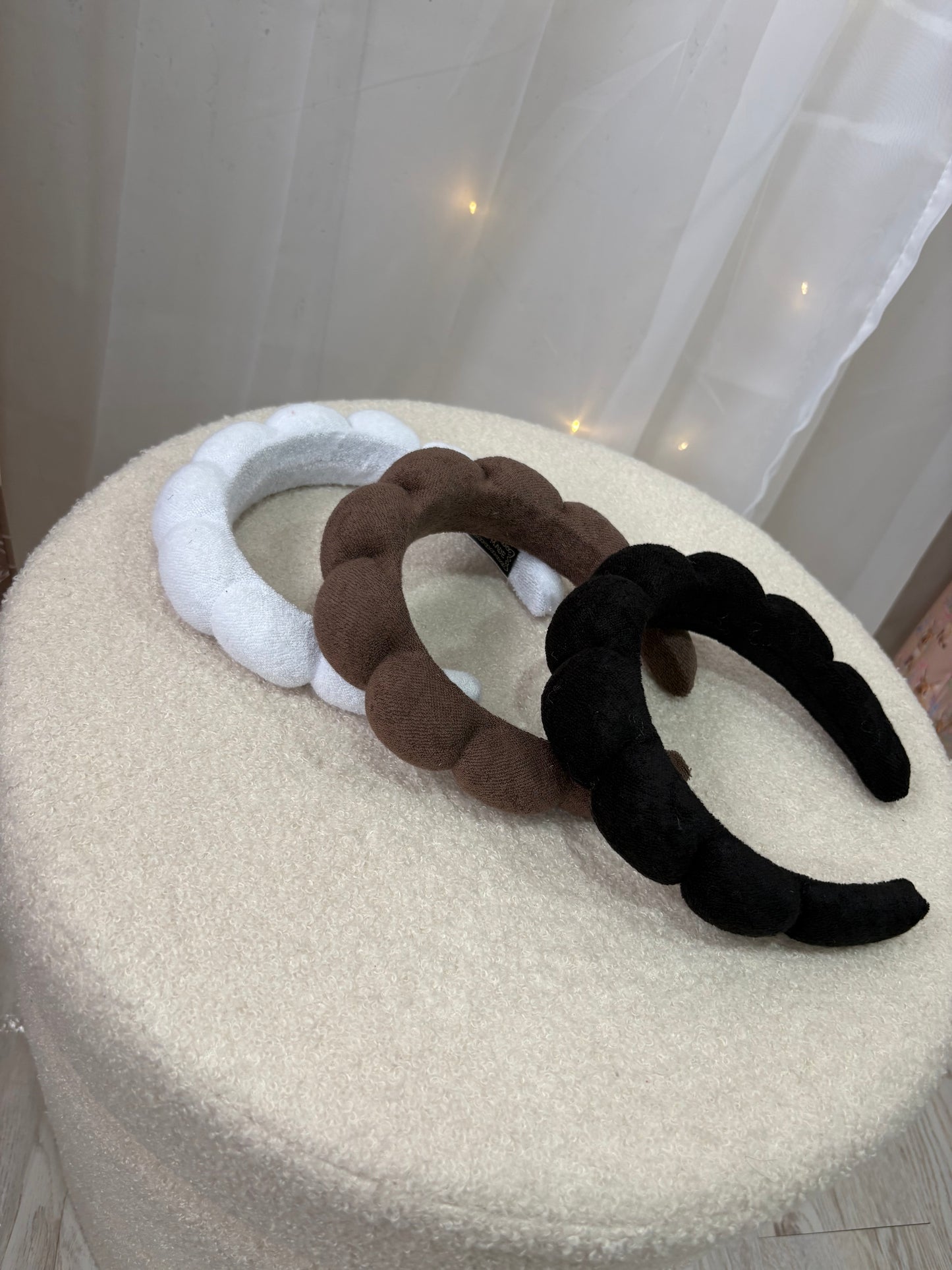 Cosy Club 3 Pack of Headbands Brown,Beige & Sand