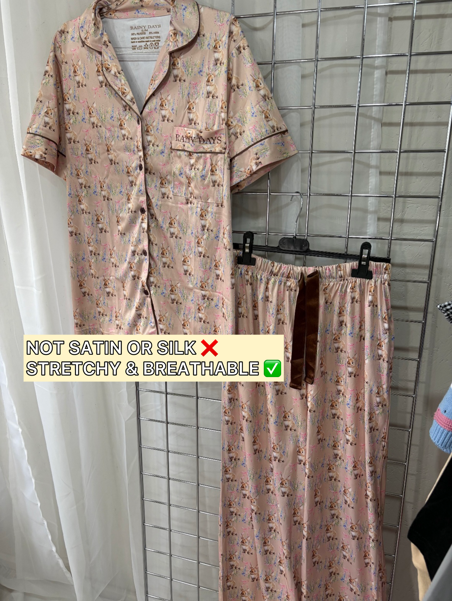 Cosy Club x Rabbit Rainy Days Pyjamas By Tara