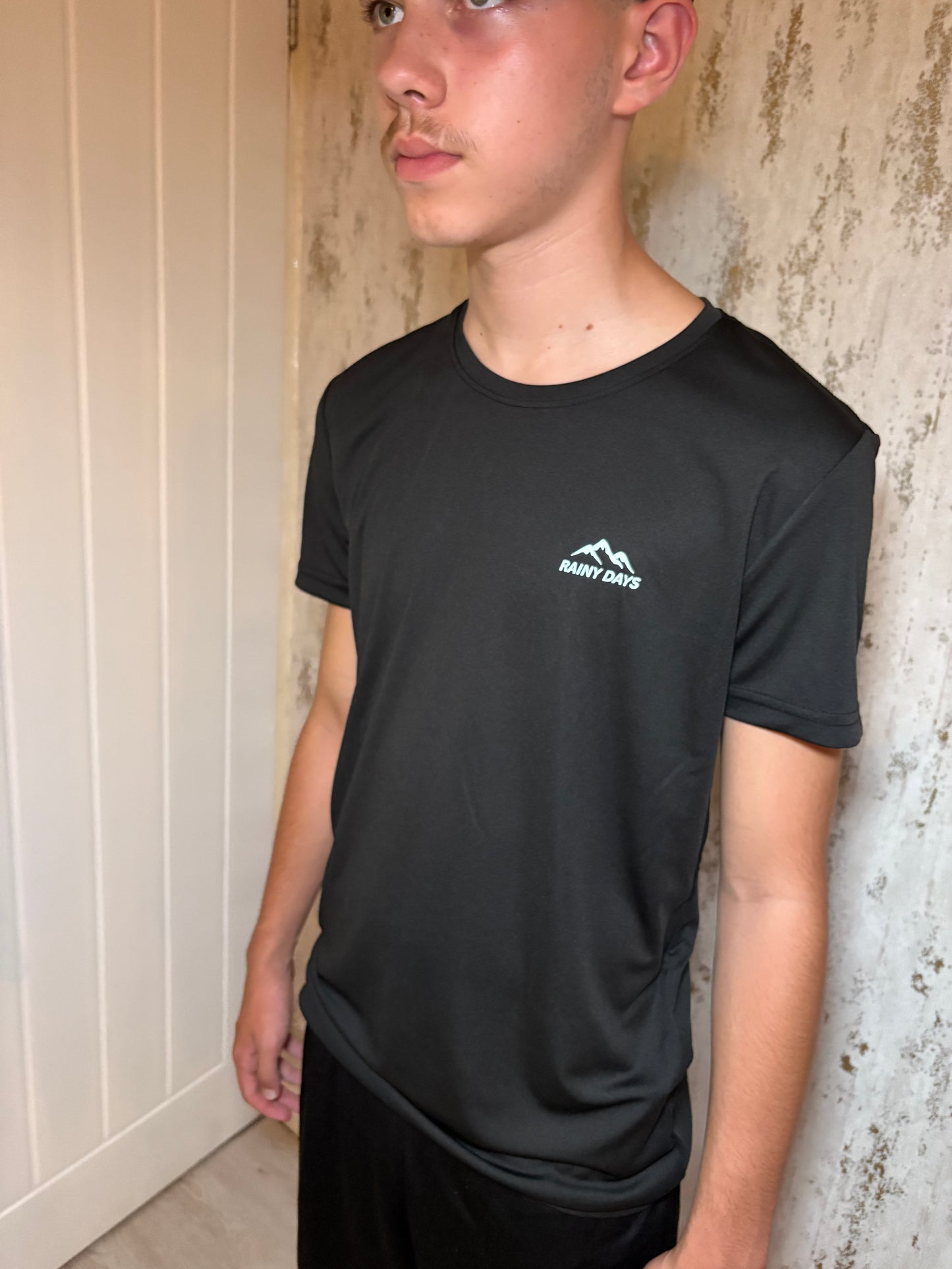 Mens Rainy Days Reflective Sports Top