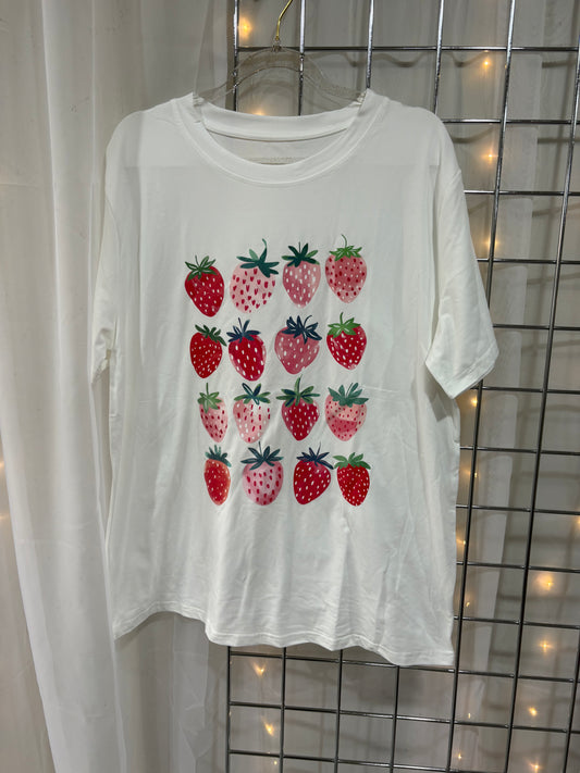 Sale item strawberry oversized tshirt