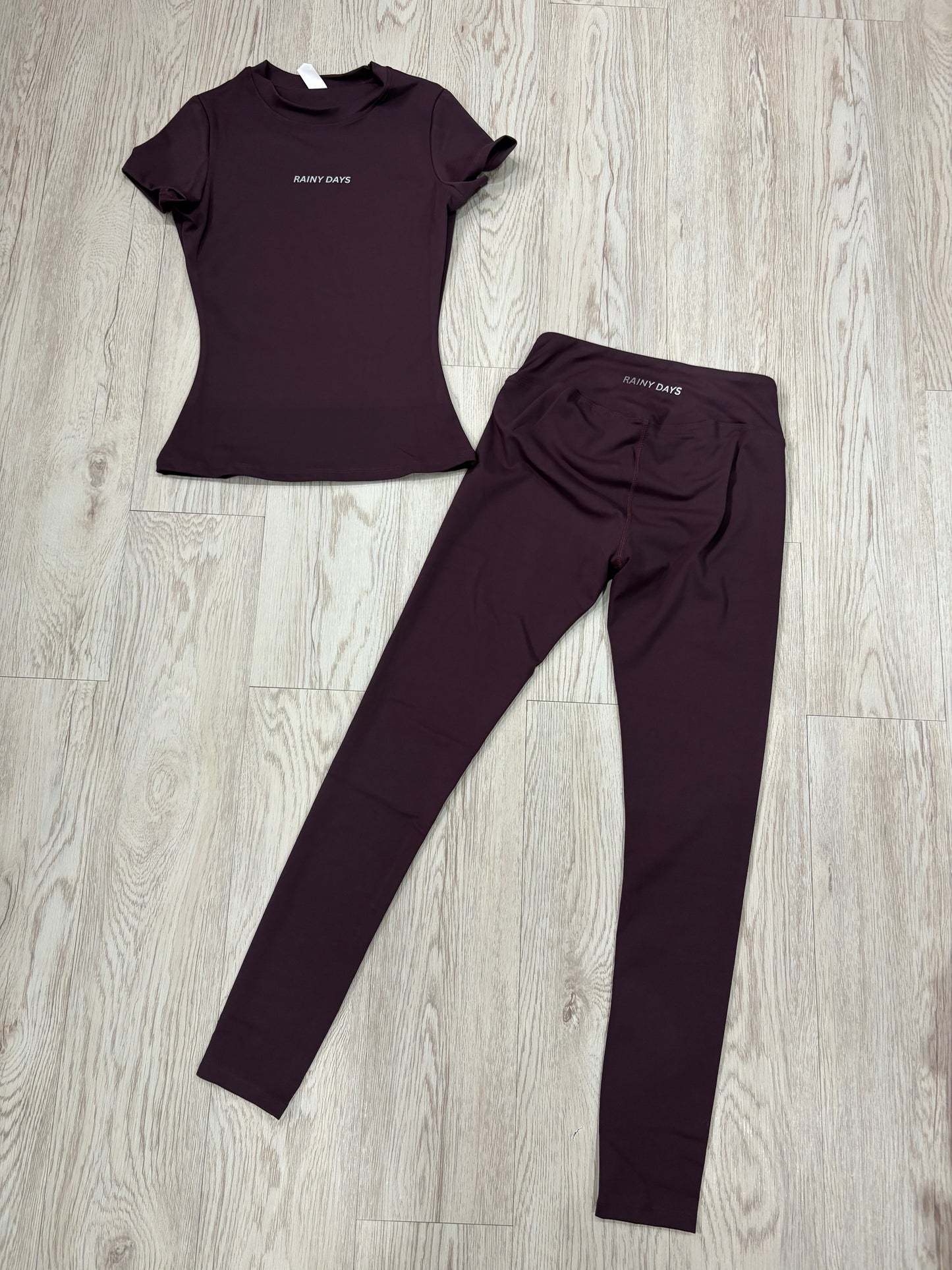 Purple Reflective Rainy Days Gym Set