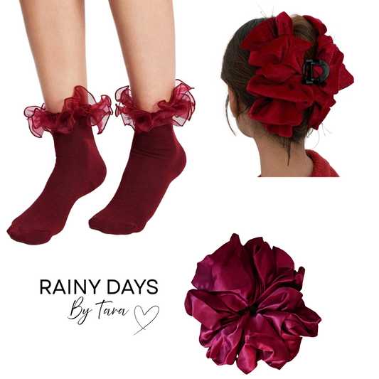 The Burgundy Bundle By Tara X
