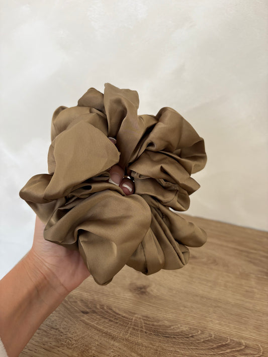 XL Cosy Club Khaki Scrunchie