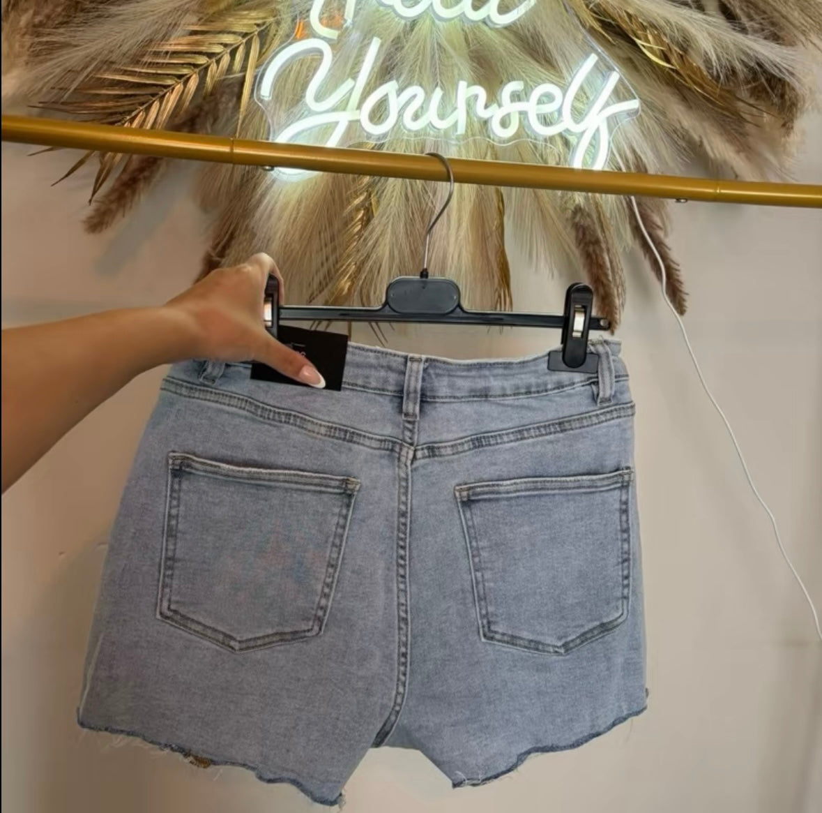 SALE ITEM Light Denim Blue Skort