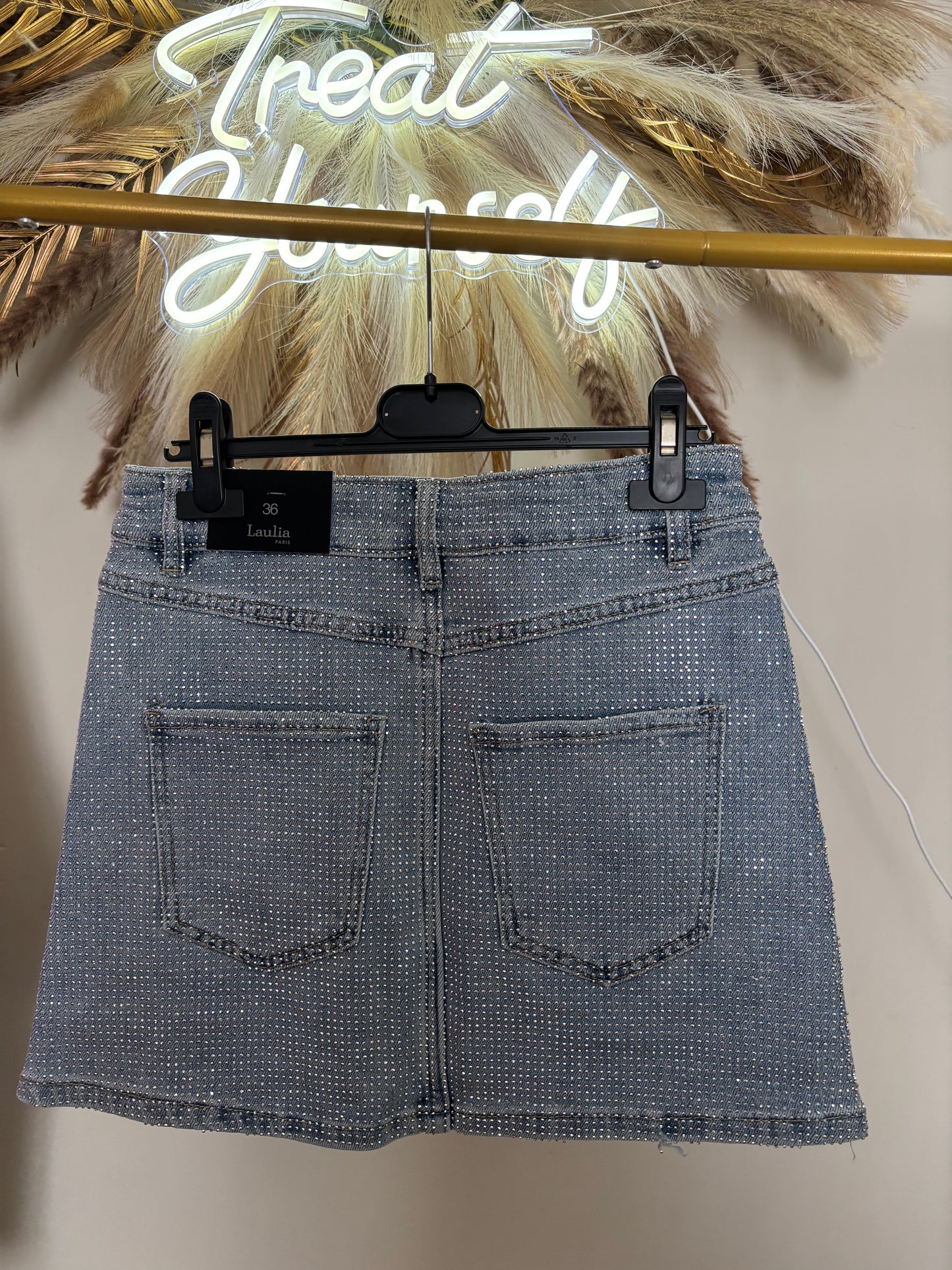 SALE ITEM No Returns Bling Diamanté Skirt