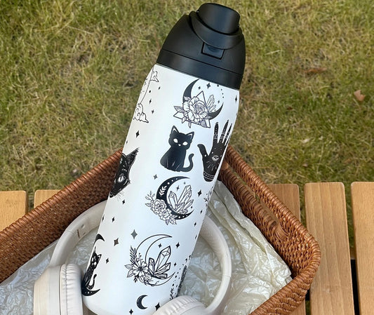 Stainless steel cat bottle