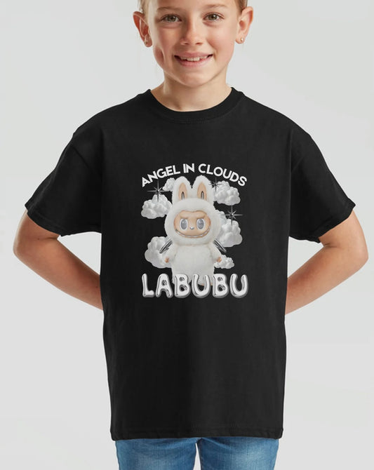 Kids Black Labubu Top
