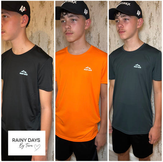 Mens Rainy Days Reflective Sports Top
