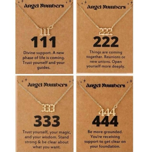 Angel Number Necklace