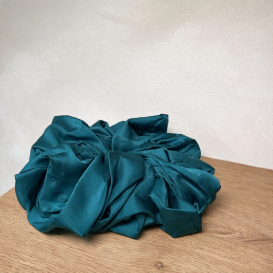 TEAL XL SCRUNCHIE