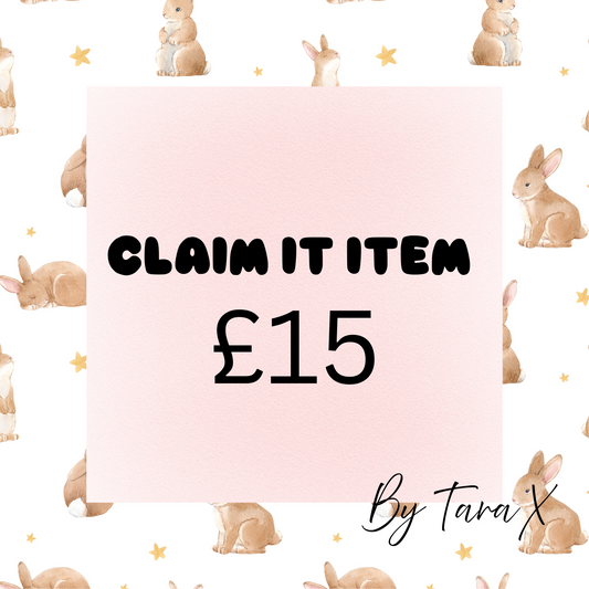 SALE CLAIM IT NON RETURNABLE £15