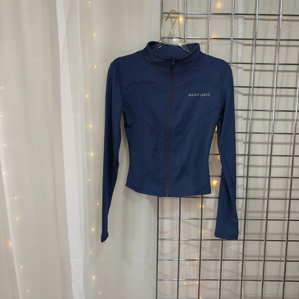 Navy Reflective Rainy Days Gym Jacket Only