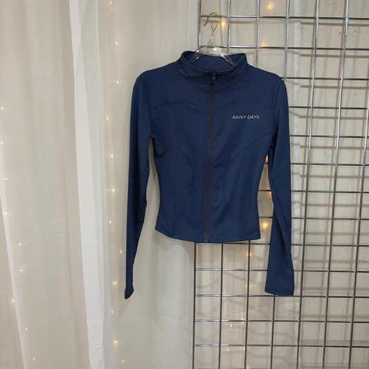 Navy Reflective Rainy Days Gym Jacket Only